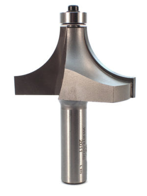 Whiteside 2011 2-1/4" CD X 2 Wing X 1-1/8" CL X 7/8" Radius X 1/2" SHK Carbide Tipped Roundover Router Bit