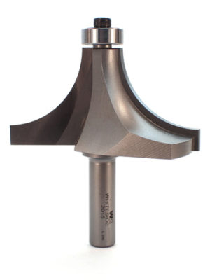 Whiteside 2015 3-1/2" CD X 2 Wing X 1-3/4" CL X 1-3/8" Radius X 1/2" SHK Carbide Tipped Roundover Router Bit