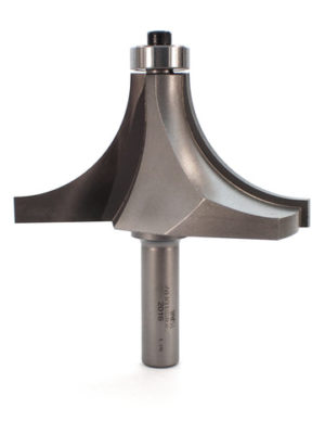 Whiteside 2016 3-3/4" CD X 2 Wing X 1-7/8" CL X 1-1/2" Radius X 1/2" SHK Carbide Tipped Roundover Router Bit