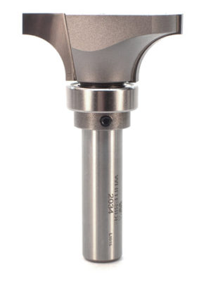 Whiteside 2034 1-7/8" CD X 2 Wing X 1/2" Radius X 1/2" SHK Carbide Tipped Solid Surface Roundunder Router Bit