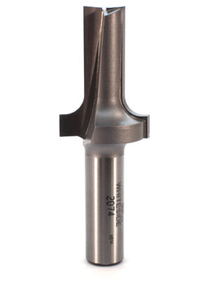 Whiteside 2074 1-1/8" CD X 2 Wing X 1-5/16" CL X 1/4" Radius X 1/2" SHK Carbide Tipped Plunge Roundover Router Bit
