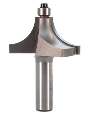 Whiteside 2110 2" CD X 2 Wing X 1" CL X 3/4" Radius X 1/2" SHK Carbide Tipped Beading Router Bit