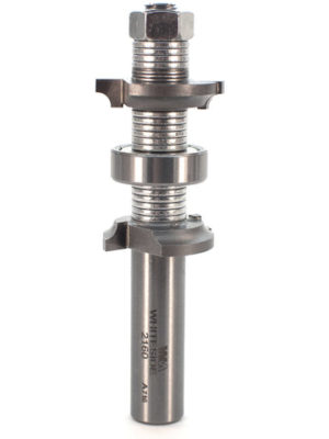 Whiteside 2160 1-1/8" CD X 2 Wing X  CL X 1/8" Radius X 1/2" SHK Carbide Tipped Double Roundover Router Bit