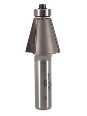 Whiteside 2325 1-1/8" CD X 2 Wing X 15/16" CL X 15° Angle X 1/2" SHK Carbide Tipped Edge Bevel Router Bit