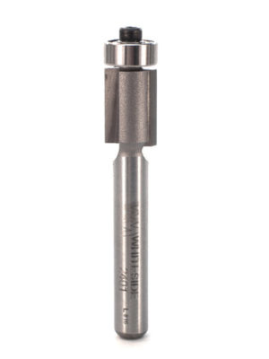 Whiteside 2401 3/8" CD X 2 Wing X 1/2" CL X 1/4" SHK Carbide Tipped Flush Trim Router Bit