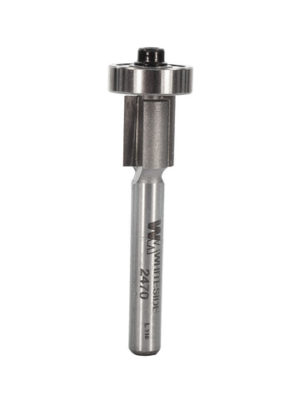 Whiteside 2470 3/8" CD X 2 Wing X 1/2" CL X 1/4" SHK Carbide Tipped Overhang Flush Trim Router Bit