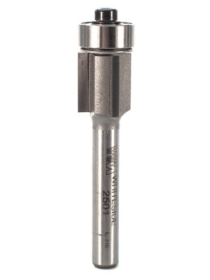 Whiteside 2501 1/2" CD X 3 Wing X 1/2" CL X 1/4" SHK Carbide Tipped Flush Trim Router Bit