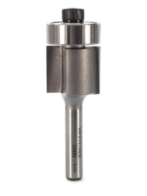 Whiteside 2560 3/4" CD X 2 Wing X 5/8" CL X 1/4" SHK Carbide Tipped Downshear Flush Trim Router Bit
