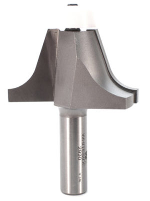 Whiteside 2930 2 Wing X 18° Angle X 1/2" SHK Carbide Tipped Solid Surface Rounding Over Undermount Router Bit