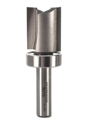 Whiteside 3015 7/8" CD 2 Wing X 1" CL X 3/8" SHK Carbide Tipped Template Router Bit