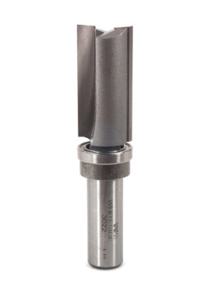 Whiteside 3022 3/4" CD 2 Wing X 1-1/2" CL X 1/2" SHK Carbide Tipped Template Router Bit
