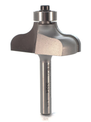 Whiteside 3224 1-1/2" CD X 2 Wing X 5/8" CL X 1/4" Radius X 1/4" SHK Carbide Tipped Ogee Router Bit