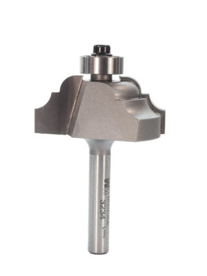 Whiteside 3234 1-1/2" CD X 2 Wing X 5/8" CL X 3/16" Radius X 1/4" SHK Carbide Tipped Classical Pattern Router Bit