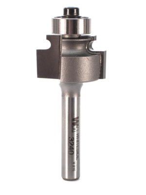 Whiteside 3240 7/8" CD X 2 Wing X 9/16" CL X 1/4" SHK Carbide Tipped Edge Beading Router Bit
