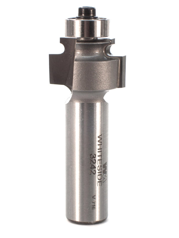 Whiteside 3242 7/8" CD X 2 Wing X 9/16" CL X 1/2" SHK Carbide Tipped Edge Beading Router Bit