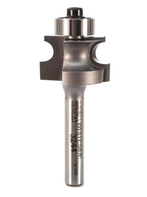 Whiteside 3244 7/8" CD X 2 Wing X 9/16" CL X 1/4" SHK Carbide Tipped Edge Beading Router Bit