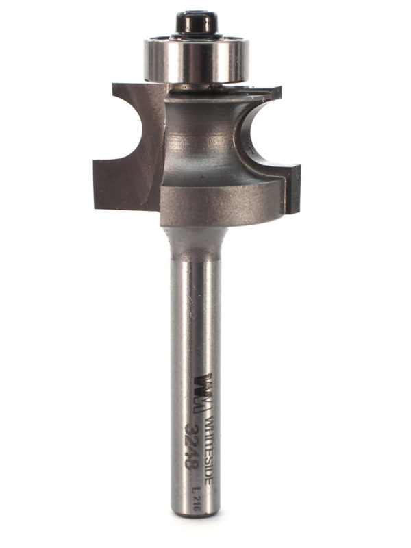 Whiteside 3248 1" CD X 2 Wing X 5/8" CL X 1/4" SHK Carbide Tipped Edge Beading Router Bit