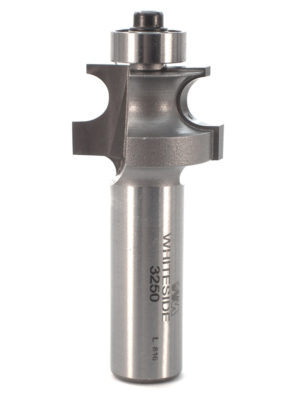 Whiteside 3250 1" CD X 2 Wing X 5/8" CL X 1/2" SHK Carbide Tipped Edge Beading Router Bit