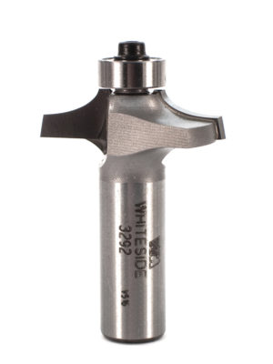 Whiteside 3292 1-3/8" CD X 2 Wing X 3/8" CL X 1/2" SHK Carbide Tipped Table Edge Router Bit