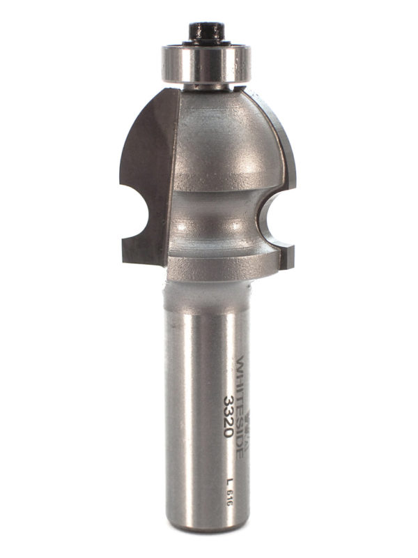 Whiteside 3320 1" CD X 2 Wing X 1" CL X 1/2" SHK Carbide Tipped Molding Router Bit