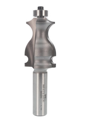 Whiteside 3326 1-1/16" CD X 2 Wing X 1-5/8" CL X 1/2" SHK Carbide Tipped Molding Router Bit