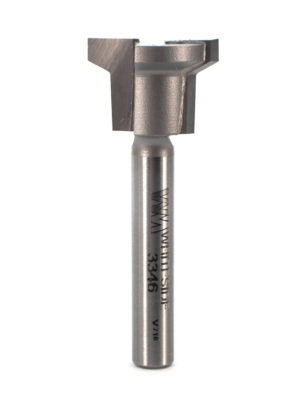 Whiteside 3346 3/4" CD X 2 Wing X 1/2" CL X 1/4" SHK Carbide Tipped Locking Drawer Glue Joint Router Bit
