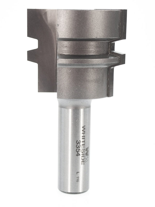Whiteside 3354 1-1/2" CD X 2 Wing X 1/2" SHK Carbide Tipped Standard Glue Joint Router Bit