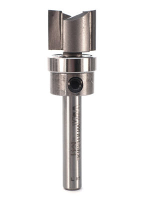 Whiteside K41 5/8" CD 2 Wing X 1/2" CL X 1/4" SHK Carbide Tipped Template Router Bit