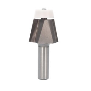 Whiteside 2944 2 Wing X 12° Angle X 1/2" SHK Carbide Tipped Solid Surface Bevel Undermount Bowl Router Bit