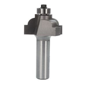 Whiteside 3166 1-3/8" CD X 2 Wing X 3/4" CL X 1/4" Radius X 1/2" SHK Carbide Tipped Classical Cove Edge Profile Router Bit