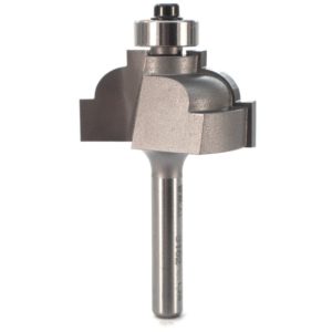 Whiteside 3162 1-3/8" CD X 2 Wing X 3/4" CL X 1/4" Radius X 1/4" SHK Carbide Tipped Classical Cove Edge Profile Router Bit
