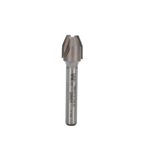Whiteside 2801 7/16" CD X 2 Wing X 1/2" CL X 22.5° Angle X 1/4" SHK Carbide Tipped Laminate Edge Bevel Router Bit