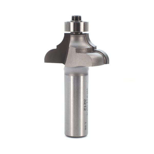 Whiteside 3212 1-5/16" CD X 2 Wing X 5/8" CL X 1/4" Radius X 1/2" SHK Carbide Tipped Cove & Bead Router Bit
