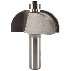 Whiteside 1807 2" CD X 2 Wing X 7/8" CL X 3/4" Radius X 1/2" SHK Carbide Tipped Cove Router Bit