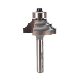 Whiteside 3205 1-1/8" CD X 2 Wing X 1/2" CL X 5/32" Radius X 1/4" SHK Carbide Tipped Double Round Router Bit