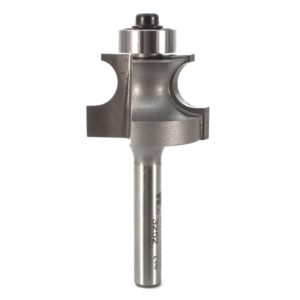 Whiteside 3252 1-1/16" CD X 2 Wing X 3/4" CL X 1/4" SHK Carbide Tipped Edge Beading Router Bit