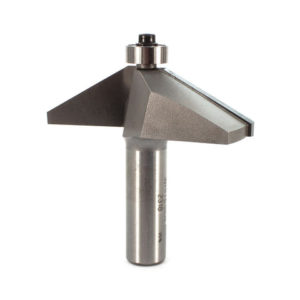 Whiteside 2318 2-1/2" CD X 2 Wing X 9/16" CL X 60° Angle X 1/2" SHK Carbide Tipped Edge Bevel Router Bit