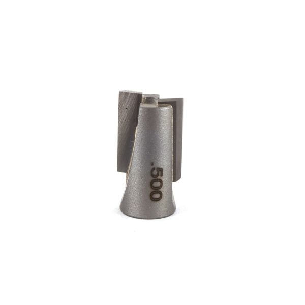 Whiteside 13-500 1/2" CD X 2 Wing X 5/8" CL Carbide Tipped Screw Type Helix Mortise Router Bit