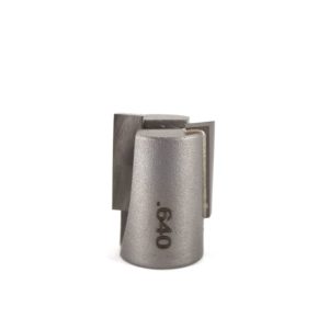 Whiteside 13-640 41/64" CD X 2 Wing X 5/8" CL Carbide Tipped Screw Type Helix Mortise Router Bit