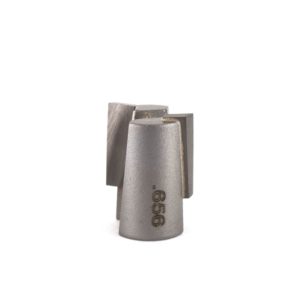 Whiteside 13-656 21/32" CD X 2 Wing X 5/8" CL Carbide Tipped Screw Type Helix Mortise Router Bit