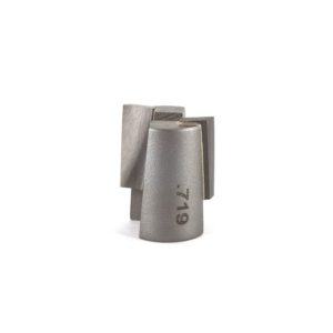 Whiteside 13-719 23/32" CD X 2 Wing X 5/8" CL Carbide Tipped Screw Type Helix Mortise Router Bit