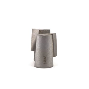 Whiteside 13-765 49/64" CD X 2 Wing X 5/8" CL Carbide Tipped Screw Type Helix Mortise Router Bit