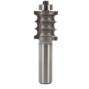 Whiteside 3202 7/8" CD X 2 Wing X 1" CL X 1/8" Radius X 1/2" SHK Carbide Tipped Multi-Beading Router Bit