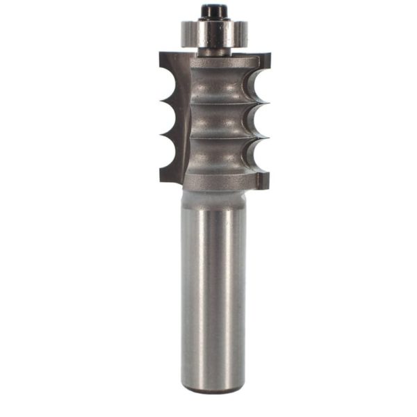 Whiteside 3202 7/8" CD X 2 Wing X 1" CL X 1/8" Radius X 1/2" SHK Carbide Tipped Multi-Beading Router Bit