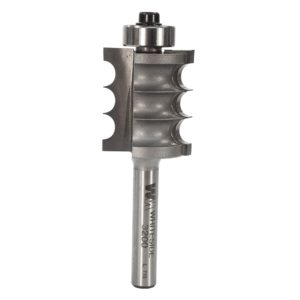 Whiteside 3200 7/8" CD X 2 Wing X 1" CL X 1/8" Radius X 1/4" SHK Carbide Tipped Multi-Beading Router Bit