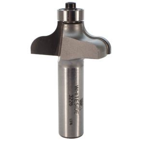 Whiteside 3226 1-1/2" CD X 2 Wing X 5/8" CL X 1/4" Radius X 1/2" SHK Carbide Tipped Ogee Router Bit