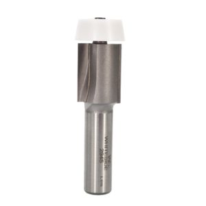 Whiteside 2945 2 Wing X 0° Angle X 1/2" SHK Carbide Tipped Solid Surface Overhang Bowl Trim Router Bit