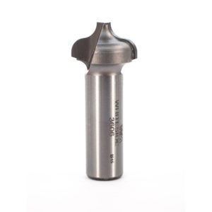 Whiteside 3606 7/8" CD X 2 Wing X 1/2" CL X 3/16" Radius X 1/2" SHK Carbide Tipped Plunge Ogee Router Bit