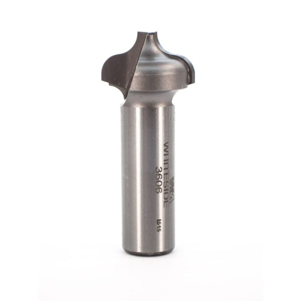 Whiteside 3606 7/8" CD X 2 Wing X 1/2" CL X 3/16" Radius X 1/2" SHK Carbide Tipped Plunge Ogee Router Bit