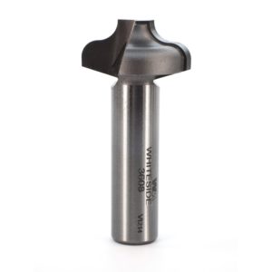Whiteside 3608 1-1/8" CD X 2 Wing X 1/2" CL X 3/16" Radius X 1/2" SHK Carbide Tipped Plunge Ogee Router Bit